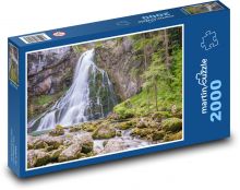 Gollingové vodopády - řeka, potok Puzzle 2000 dílků - 90 x 60 cm