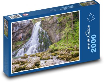 Golling Wasserfälle - Fluss, Bach - Puzzle - 2000 Teile