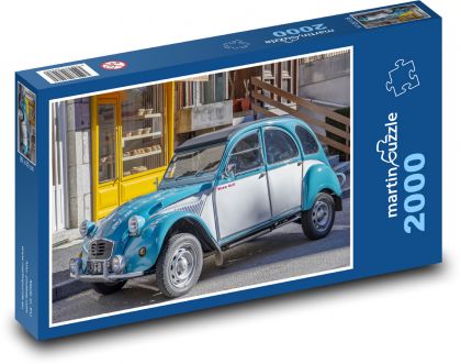 Car - Citroen 2CV, 4x4 - Puzzle 2000 pieces, size 90x60 cm 