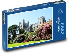 Penrhyn Hrad - Velká Británie, Wales  Puzzle 2000 - 90x60 cm