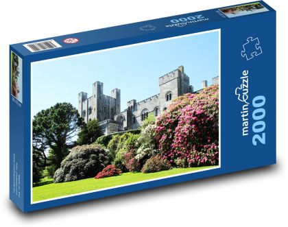 Penrhyn Hrad - Velká Británie, Wales  - Puzzle 2000 dílků, rozměr 90x60 cm