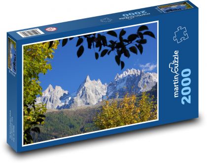 Herbst - Berge, Landschaft - Puzzle - 2000 Teile