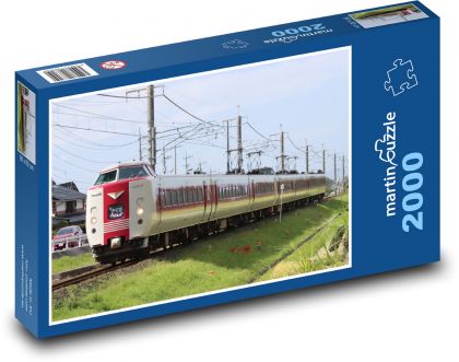 Zug - Japan, Gleise - Puzzle - 2000 Teile