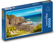 Skalný útes - more, oceán Puzzle 2000 dielikov - 90 x 60 cm