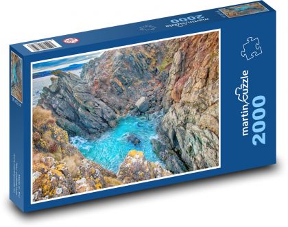 Rock - reef, sea - Puzzle 2000 pieces, size 90x60 cm 