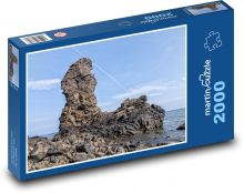 Morze - skały, wybrzeże Puzzle 2000 elementów - 90x60 cm