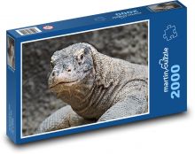 Varan - plaz, zvíře Puzzle 2000 dílků - 90 x 60 cm