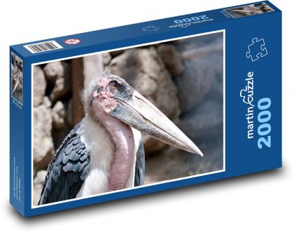 Marabu - bird, animal - Puzzle 2000 pieces, size 90x60 cm 