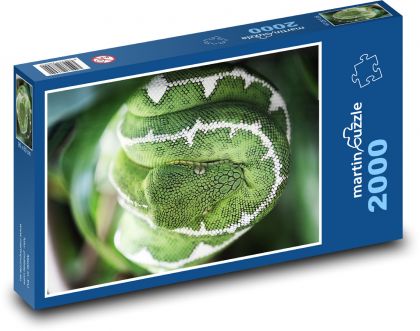 Schlange - Reptil, Tier - Puzzle - 2000 Teile