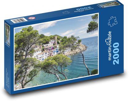 Spanien - Strand, Stadt - Puzzle - 2000 Teile