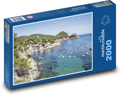 Strand - Meer, Hafen - Puzzle - 2000 Teile