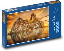 Ostrov - more, skala Puzzle 2000 dielikov - 90 x 60 cm