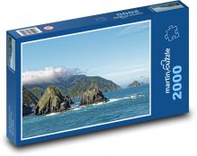 New Zealand - Sea, Rocks Puzzle 2000 pieces - 90 x 60 cm