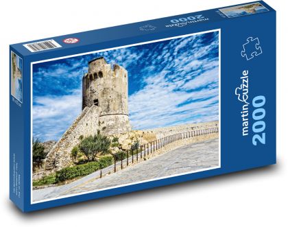 Ostrov Elba - Taliansko, krajina - Puzzle 2000 dielikov, rozmer 90x60 cm 