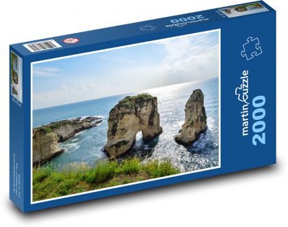 Bejrut - Liban, natura - Puzzle 2000 elementów, rozmiar 90x60 cm