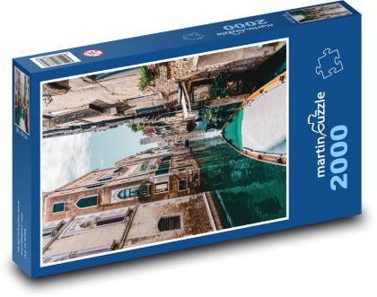 Venice - gondola, canal - Puzzle 2000 pieces, size 90x60 cm 