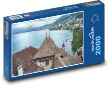 Castle - fortress, roof Puzzle 2000 pieces - 90 x 60 cm