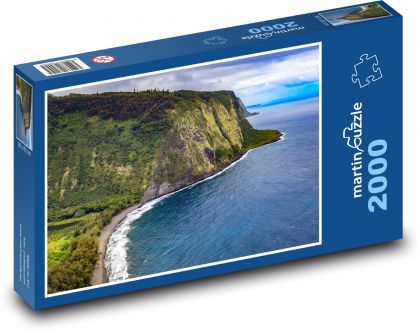 Morské pobrežie - voda, more - Puzzle 2000 dielikov, rozmer 90x60 cm 