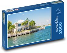 Cayman Islands - sea, houses Puzzle 2000 pieces - 90 x 60 cm
