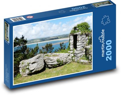 Kornwalia - Anglia, wybrzeże - Puzzle 2000 elementów, rozmiar 90x60 cm