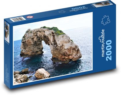 Rock Gate - Mallorca, Sea - Puzzle 2000 pieces, size 90x60 cm 