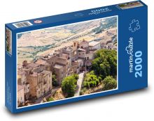 Sicílie - Itálie, město Puzzle 2000 - 90x60 cm
