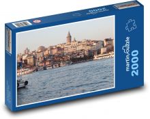 Galata - Istanbul, Turecko Puzzle 2000 dílků - 90 x 60 cm