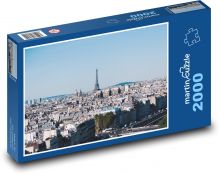 Paryż - Francja, architektura Puzzle 2000 elementów - 90x60 cm