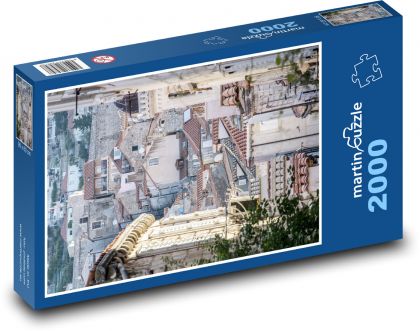 Buildings - Dubrovnik, Croatia - Puzzle 2000 pieces, size 90x60 cm 