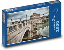 Rzym, rzeka Puzzle 2000 elementów - 90x60 cm