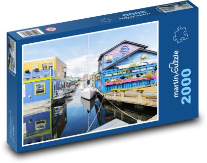 Kanada - Vancouver Island, Victoria - Puzzle 2000 dielikov, rozmer 90x60 cm 