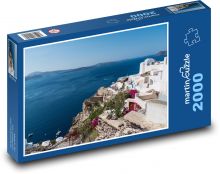 Santorini - Grecja, wyspa Puzzle 2000 elementów - 90x60 cm