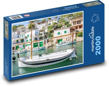 Mallorca - boat, island - Puzzle 2000 pieces, size 90x60 cm 
