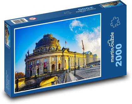 Muzeum - Berlin, podróże - Puzzle 2000 elementów, rozmiar 90x60 cm