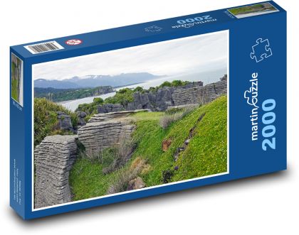 Pancake Rocks - Neuseeland, Meer - Puzzle - 2000 Teile