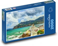 Grécko - ostrov Skopelos Puzzle 2000 dielikov - 90 x 60 cm