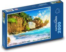 Príroda - skaly, more Puzzle 2000 dielikov - 90 x 60 cm