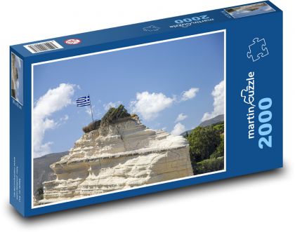 Rock - sea, nature - Puzzle 2000 pieces, size 90x60 cm 
