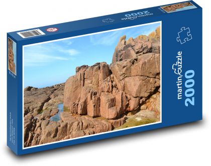 Felsige Küste - Felsen, Meer - Puzzle - 2000 Teile