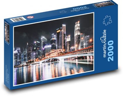 Architektúra - budovy, domy - Puzzle 2000 dielikov, rozmer 90x60 cm 