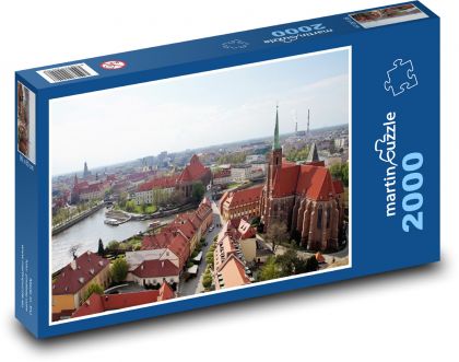 Kathedrale - Kirche, Stadt - Puzzle - 2000 Teile