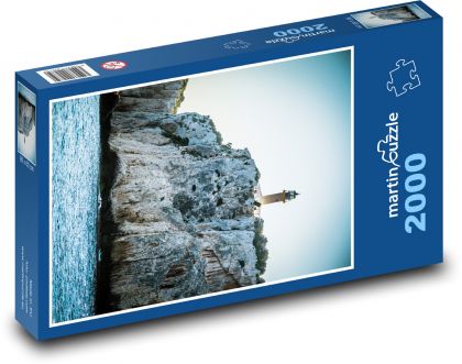 Griechenland - Insel, Meer - Puzzle - 2000 Teile