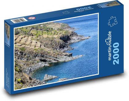 Reef - coast, island - Puzzle 2000 pieces, size 90x60 cm