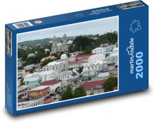 Antigua - Caribbean island, city Puzzle 2000 pieces - 90 x 60 cm