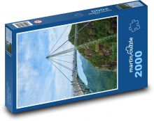 Malajzia - most, ostrov Puzzle 2000 dielikov - 90 x 60 cm