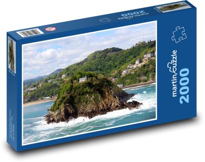 San Sebastian - Spanien, Meer - Puzzle - 2000 Teile