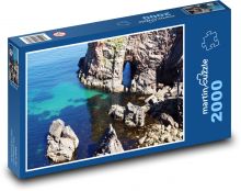 Riff - Irland, Felsen Puzzle 2000 Teile - 90 x 60 cm