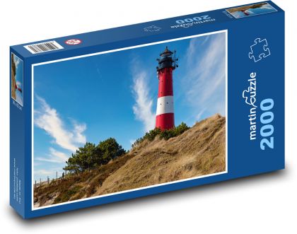 Insel Sylt - Leuchtturm, Hörnum - Puzzle - 2000 Teile