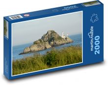 Oryukdo ostrov - maják, oceán Puzzle 2000 - 90x60 cm