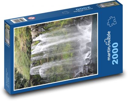 Vodopád - rieka, príroda - Puzzle 2000 dielikov, rozmer 90x60 cm 